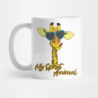 Giraffes are my Spirit Animal Mug